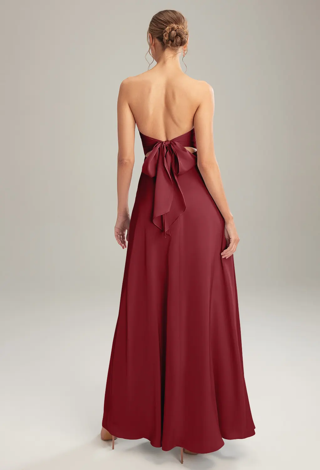 AW Pasque Burgundy  Wedding Guest Dresses